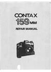 Contax 159 MM manual. Camera Instructions.